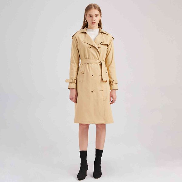 women's trench coats wixra womens longo fino trench jackets completo manga dupla breasted com faixas casaco primavera outono senhora mo, Tan;black
women's trench coats wixra womens longo fino trench jackets completo manga dupla breasted com faixas casaco primavera outono senhora mo, Tan;black