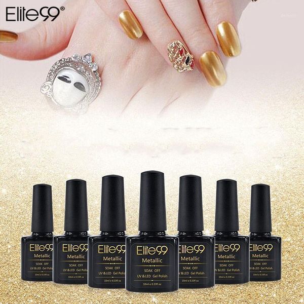 elite99 10ml metallic color nail gel polish varnish lacquer painting drawing gold silver mirror glitter uv manicure1, Red;pink
elite99 10ml metallic color nail gel polish varnish lacquer painting drawing gold silver mirror glitter uv manicure1, Red;pink