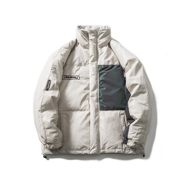 Panelled Hooded Outdoor Outerwear Winter Warm Mens Designer Down Jacket Loose Thick Coats Fashion Casual Male Clothing, Gray
Panelled Hooded Outdoor Outerwear Winter Warm Mens Designer Down Jacket Loose Thick Coats Fashion Casual Male Clothing, Gray