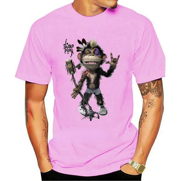 men's t-shirts monkey goz shaka ponk t-shirt, White;black
men's t-shirts monkey goz shaka ponk t-shirt, White;black