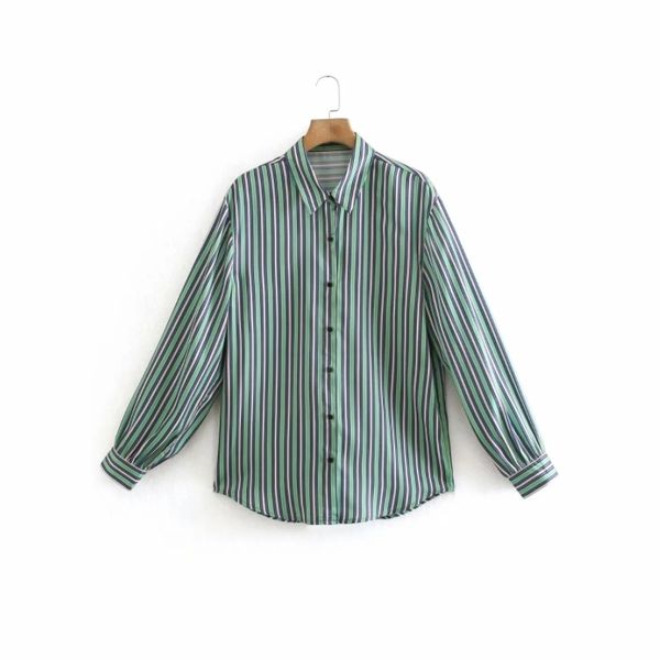 summer women casual striped blouse female long sleeve shirt office lady loose blusas s8860 210430, White
summer women casual striped blouse female long sleeve shirt office lady loose blusas s8860 210430, White
