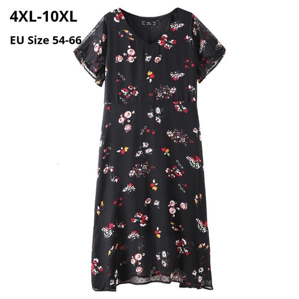 dresses plus size 10xl 8xl 6xl 4xl women short sleeves summer dresses femme floral print black chiffon clothes a line slim dress mujers, Black;gray
dresses plus size 10xl 8xl 6xl 4xl women short sleeves summer dresses femme floral print black chiffon clothes a line slim dress mujers, Black;gray