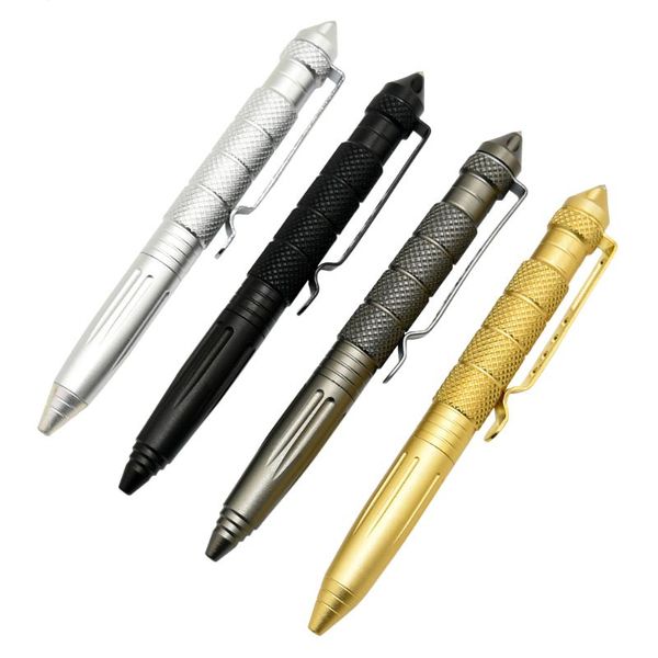 12pcs metal colour tactical defense pen windows break self sharp ball school office ballpoint pens, Blue;orange
12pcs metal colour tactical defense pen windows break self sharp ball school office ballpoint pens, Blue;orange
