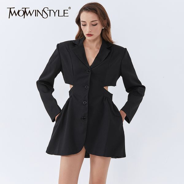 hollow out patchwork blazer for women notched long sleeve streetwear jackets female fashion clothes fall 210524, White;black
hollow out patchwork blazer for women notched long sleeve streetwear jackets female fashion clothes fall 210524, White;black