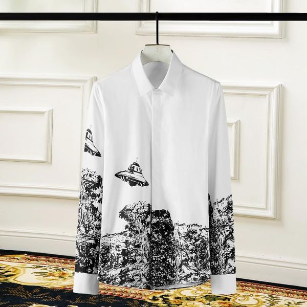 men's casual shirts 2021 cotton brand black fashion long sleeve print flower famous personality size l xl xxl xxxl 4xl, White;black
men's casual shirts 2021 cotton brand black fashion long sleeve print flower famous personality size l xl xxl xxxl 4xl, White;black
