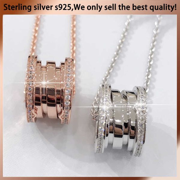 original 925 sterling silver inlaid diamond spring necklace women's couple high-end brand matching gift pendant
original 925 sterling silver inlaid diamond spring necklace women's couple high-end brand matching gift pendant