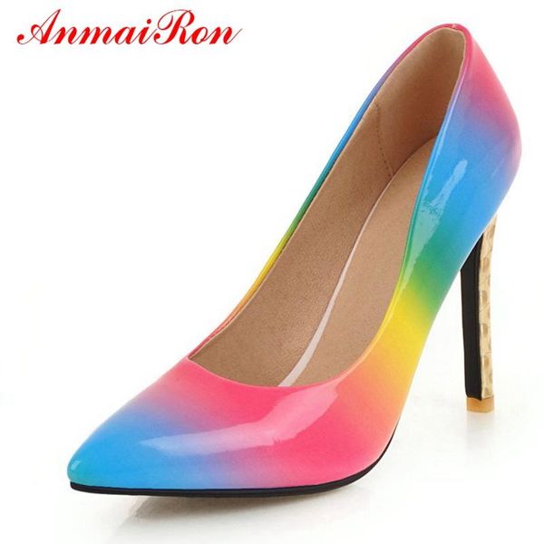 dress shoes anmairon basic pointed toe high heels women casual slip-on zapatos de mujer fashion pumps size 34-39 ly584, Black
dress shoes anmairon basic pointed toe high heels women casual slip-on zapatos de mujer fashion pumps size 34-39 ly584, Black