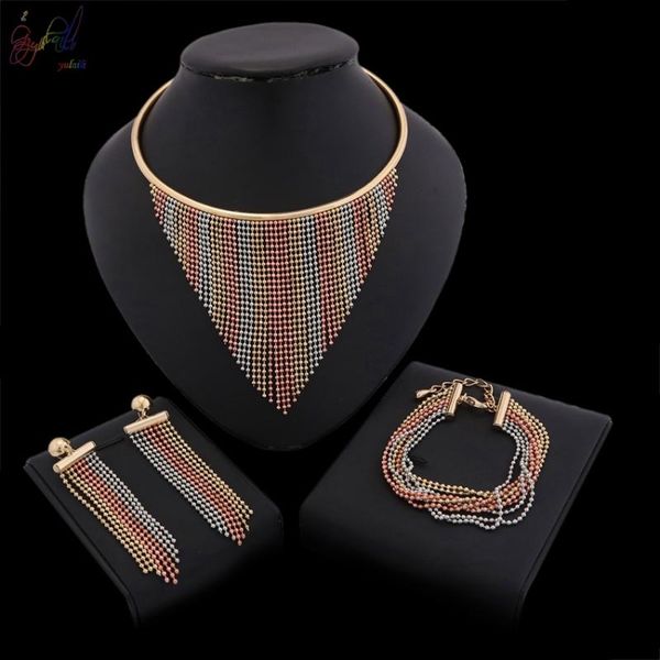 earrings & necklace yulaili arrival unique design engagement gold color ladies costume jewelry sets, Silver
earrings & necklace yulaili arrival unique design engagement gold color ladies costume jewelry sets, Silver