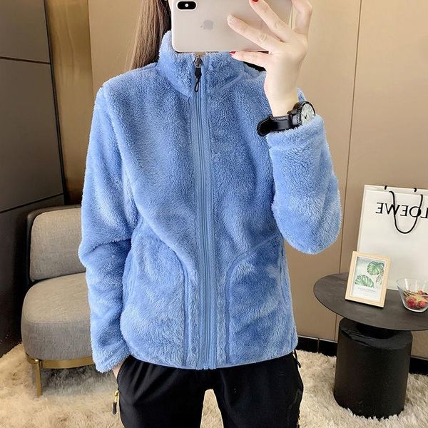 women's jackets winter fleece coral velvet double-sided wear autumn lovers thicken plush coat warm stand collar zip up cardigans, Black;brown
women's jackets winter fleece coral velvet double-sided wear autumn lovers thicken plush coat warm stand collar zip up cardigans, Black;brown
