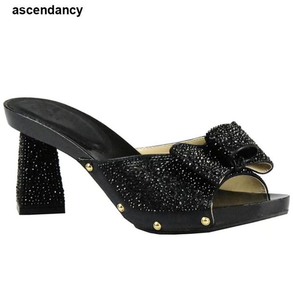 dress shoes black color women party african wedding elegant italian with stone heels pumps
dress shoes black color women party african wedding elegant italian with stone heels pumps