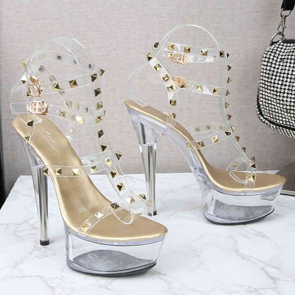 sandals women 2021 summer transparent heel nightclub fashion rivets block lightweight non-slip model shoes qqhd, Black
sandals women 2021 summer transparent heel nightclub fashion rivets block lightweight non-slip model shoes qqhd, Black