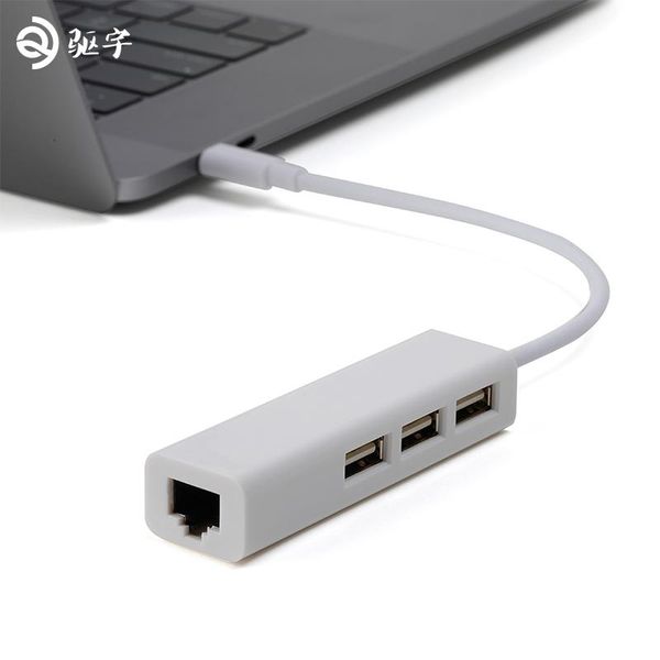 hubs usb-c usb 3.1 type c to usb2.0 hub with rj45 100mbps lan adapter for type-c port laptop
hubs usb-c usb 3.1 type c to usb2.0 hub with rj45 100mbps lan adapter for type-c port laptop