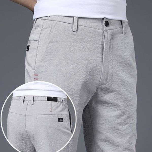 men's pants 2021 summer casual ice silk straight loose wild quick-drying sports long clothing, Black
men's pants 2021 summer casual ice silk straight loose wild quick-drying sports long clothing, Black