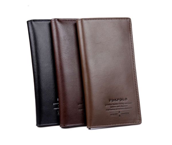 the wallet leather and wo wallet men's bag fashion boutique leisure business wallet handbag, Black
the wallet leather and wo wallet men's bag fashion boutique leisure business wallet handbag, Black