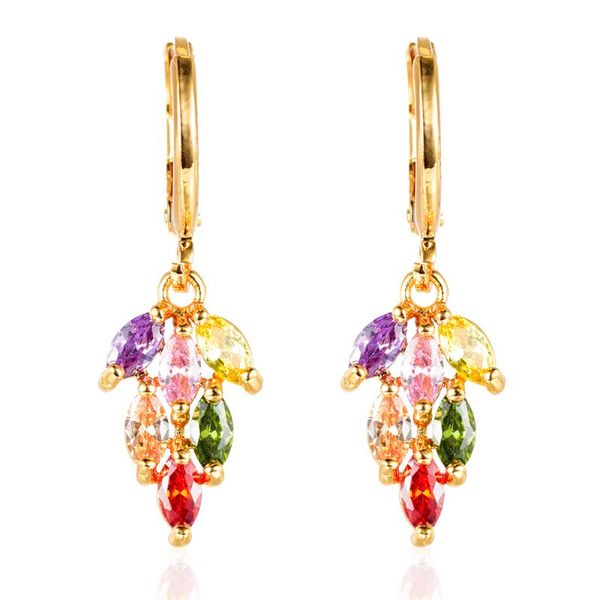 dangle & chandelier fashion gold color drop earrings leaf cz stone women girls jewelry, Silver
dangle & chandelier fashion gold color drop earrings leaf cz stone women girls jewelry, Silver