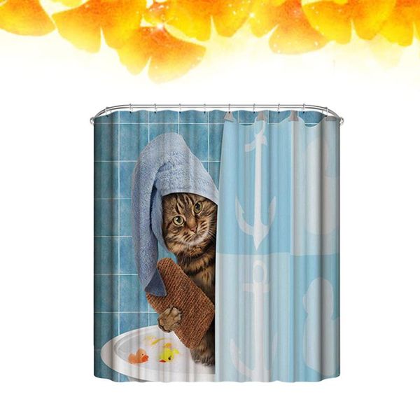 shower curtains showering cat printing curtain polyester waterproof cloth bathing home room decoration (150
shower curtains showering cat printing curtain polyester waterproof cloth bathing home room decoration (150
