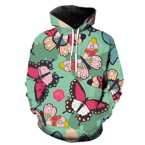 men's hoodies & sweatshirts exquisite cartoon butterfly 3d print hoodie men women winter fashion casual pullover harajuku streetwear, Black
men's hoodies & sweatshirts exquisite cartoon butterfly 3d print hoodie men women winter fashion casual pullover harajuku streetwear, Black