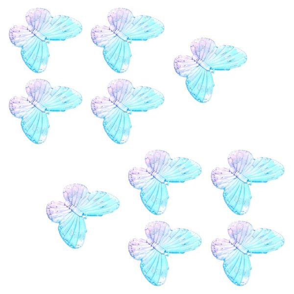 decorative objects & figurines 10pcs butterflies charms gradient color diy jewelry crafts supplies
decorative objects & figurines 10pcs butterflies charms gradient color diy jewelry crafts supplies