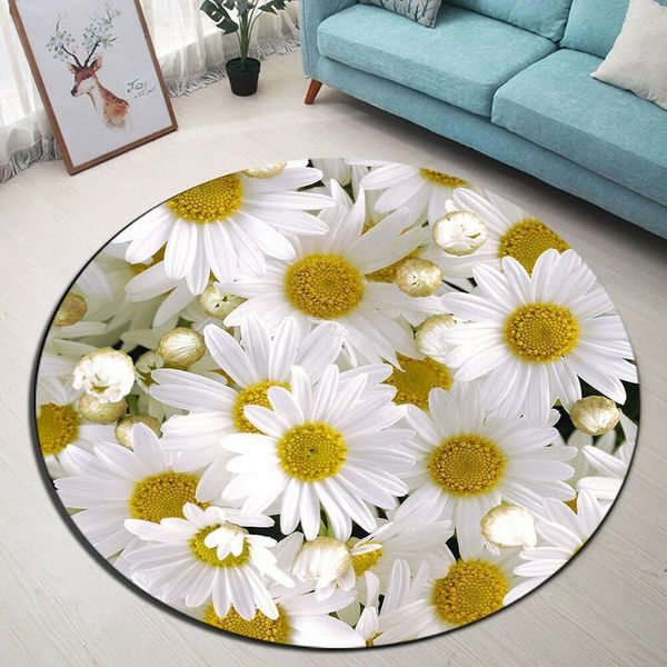 carpets round floor mat rug beautiful blooming daisy white / sunflower flowers living room area rugs natural lover 5 size
carpets round floor mat rug beautiful blooming daisy white / sunflower flowers living room area rugs natural lover 5 size
