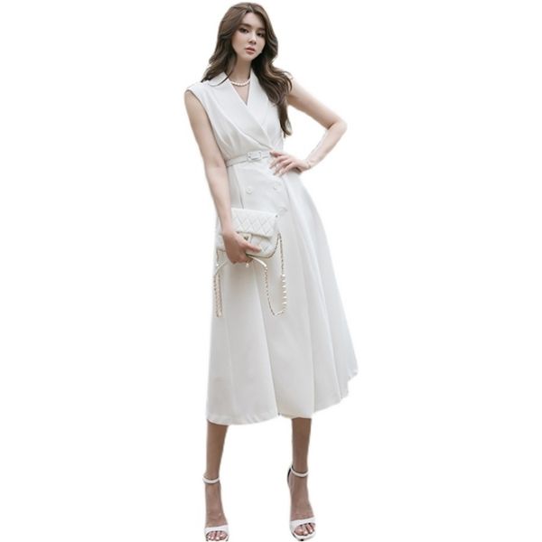 white a line maxi dress summer sleeveless v neck cabaret office loose long party for women 210602, Black;gray
white a line maxi dress summer sleeveless v neck cabaret office loose long party for women 210602, Black;gray