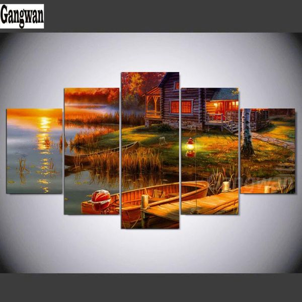diamond painting 5d round square embroidery 5 panel sunset night view ship house diy full sets mosaic pictures decor
diamond painting 5d round square embroidery 5 panel sunset night view ship house diy full sets mosaic pictures decor