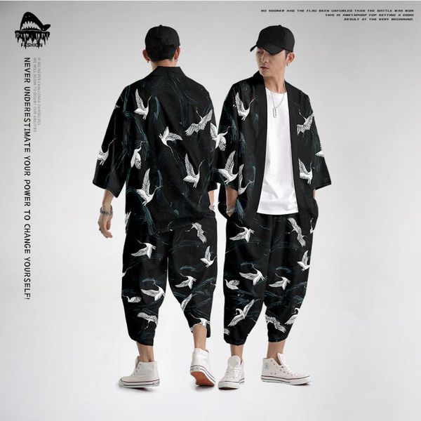 ethnic clothing white carne printed black japanese kimono haori and pants men traditional harajuku streetwear cardigan yukata, Red
ethnic clothing white carne printed black japanese kimono haori and pants men traditional harajuku streetwear cardigan yukata, Red