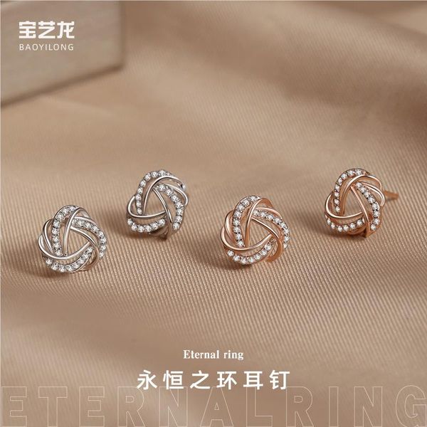 stud genuine 925 sterling silver eternal love earrings hollow studs with zircon hypoallergenic jewelry for women, Golden;silver
stud genuine 925 sterling silver eternal love earrings hollow studs with zircon hypoallergenic jewelry for women, Golden;silver