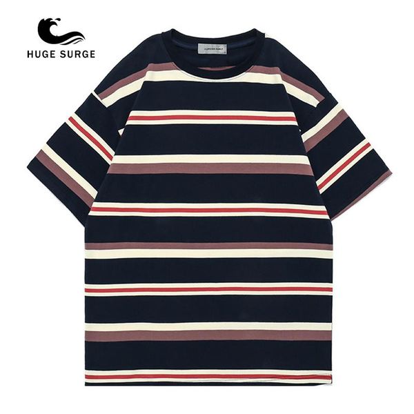 shirts hip hop casual men summer rainbow color block stripe cotton short sleeve t-shirts streetwear harajuku tees men's, White;black 
shirts hip hop casual men summer rainbow color block stripe cotton short sleeve t-shirts streetwear harajuku tees men's, White;black