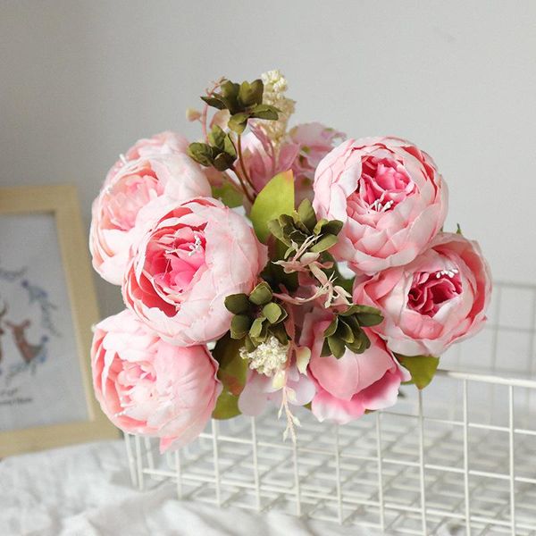 decorative flowers & wreaths 1 bouquet 13 heads rose artificial for home room decor silk peony plants christmas wedding party decorati
decorative flowers & wreaths 1 bouquet 13 heads rose artificial for home room decor silk peony plants christmas wedding party decorati
