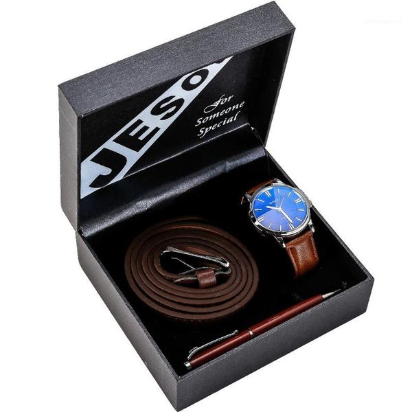 3pes/set men's gift set beautifully packaged watch leather belt pen creative minimalist combination set-3pes/set parejas regalos wristw, Slivery;brown
3pes/set men's gift set beautifully packaged watch leather belt pen creative minimalist combination set-3pes/set parejas regalos wristw, Slivery;brown