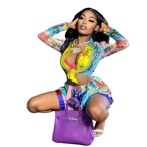 women's tracksuits two pieces sets 2021 summer women fashion casual vintage blouse shirts and shorts matching set loose shirt sleeve ou, Gray
women's tracksuits two pieces sets 2021 summer women fashion casual vintage blouse shirts and shorts matching set loose shirt sleeve ou, Gray