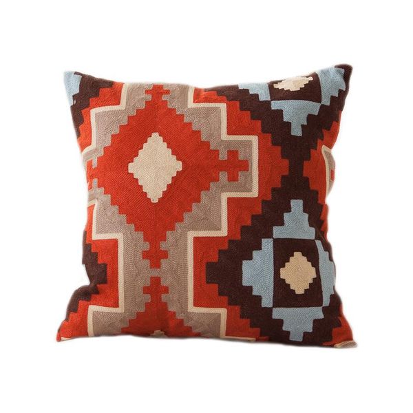 100% cotton kilim pattern embroidered square pillow cover sofa cushion case car chair 45x45cm without stuffing cushion/decorative
100% cotton kilim pattern embroidered square pillow cover sofa cushion case car chair 45x45cm without stuffing cushion/decorative