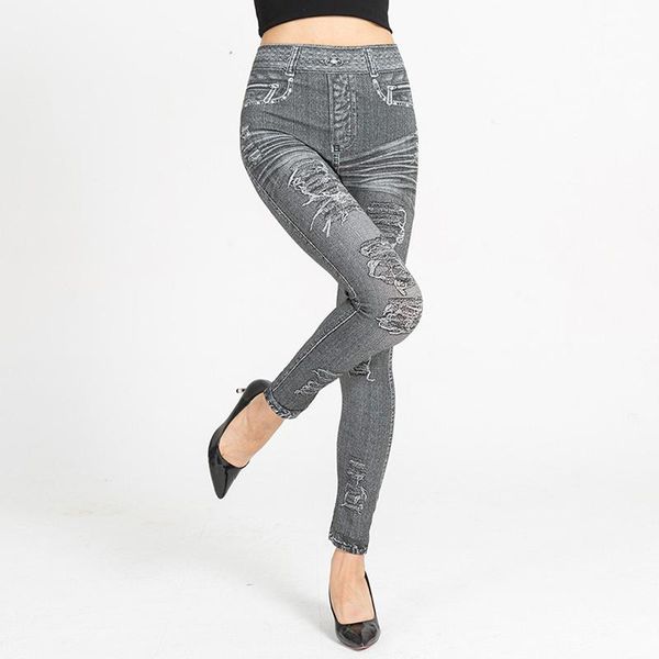 women's leggings retro women hip-lifting imitation cowboy lift skinny casual high elastic push up slim sexy, Black
women's leggings retro women hip-lifting imitation cowboy lift skinny casual high elastic push up slim sexy, Black