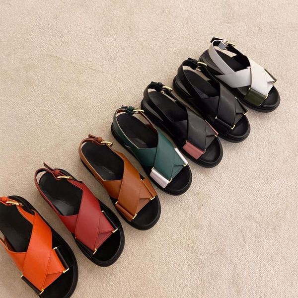 sandals summer round toe women buckle strap shoes cross belt woman comfort genuine leather, Black
sandals summer round toe women buckle strap shoes cross belt woman comfort genuine leather, Black