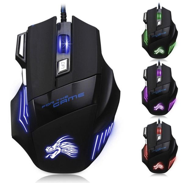 dpi 7 button led optical usb wired gaming mouse mice for pro gamer professional cable pc
dpi 7 button led optical usb wired gaming mouse mice for pro gamer professional cable pc