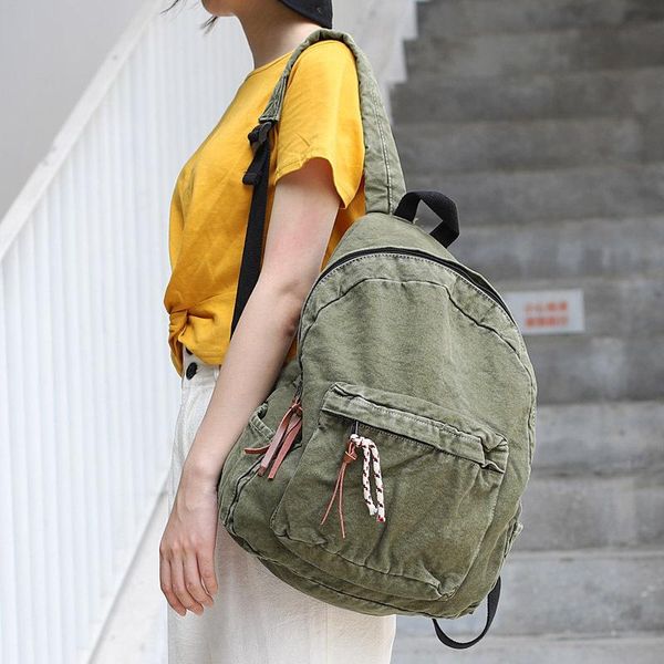 backpack student vintage women canvas female college lapbag travel solid ladies back packs girl fabric school bags
backpack student vintage women canvas female college lapbag travel solid ladies back packs girl fabric school bags