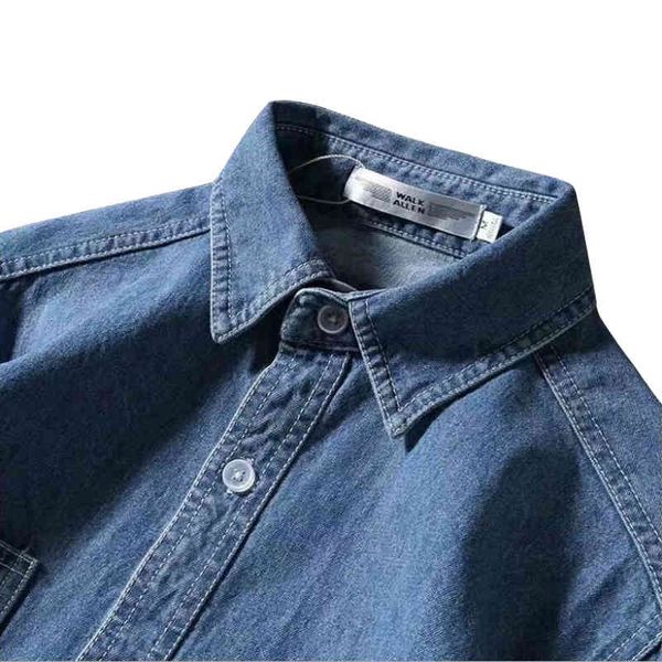 men's casual shirts 2021 men's spring shirt fashion casual cotton slim fit long sleeve solid color denim classic street clothes vi, White;black
men's casual shirts 2021 men's spring shirt fashion casual cotton slim fit long sleeve solid color denim classic street clothes vi, White;black