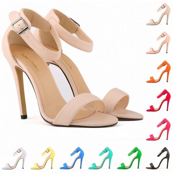 arrival open toe summer fahsion ankle buckle high heels shoes women concise matte leather sandals party women's, Black
arrival open toe summer fahsion ankle buckle high heels shoes women concise matte leather sandals party women's, Black