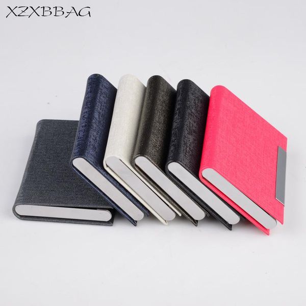 card holders xzxbbag metal high-grade stainless steel id holder bank case cover male business name box xb091, Brown;gray
card holders xzxbbag metal high-grade stainless steel id holder bank case cover male business name box xb091, Brown;gray