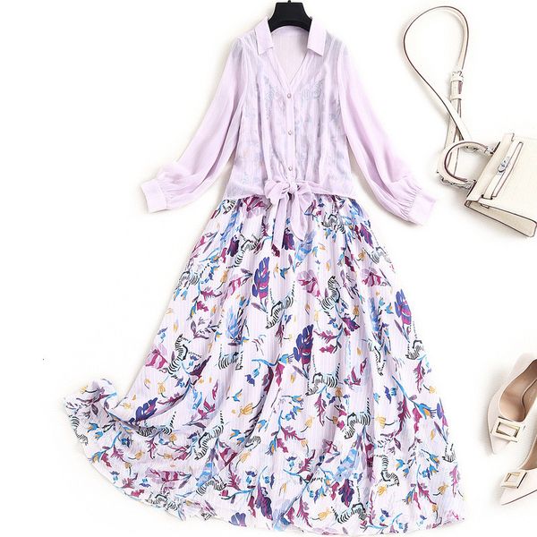 two piece dress europe fashions woman clothes spring designers long shirt and floral impression chiffon dressed 2 piece bohemian suit party, White
two piece dress europe fashions woman clothes spring designers long shirt and floral impression chiffon dressed 2 piece bohemian suit party, White