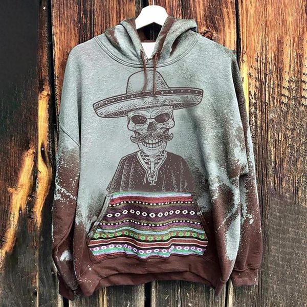 women's hoodies & sweatshirts 2021 spring and autumn fashion plus size hooded skull printed punk style long sleeve cotton pullover, Black
women's hoodies & sweatshirts 2021 spring and autumn fashion plus size hooded skull printed punk style long sleeve cotton pullover, Black