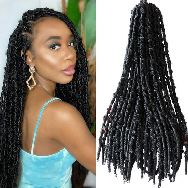 18 inch natural black butterfly locs crochet braids hair faux locs pre looped butterfly soft locs crochet dreadlocks for women
18 inch natural black butterfly locs crochet braids hair faux locs pre looped butterfly soft locs crochet dreadlocks for women