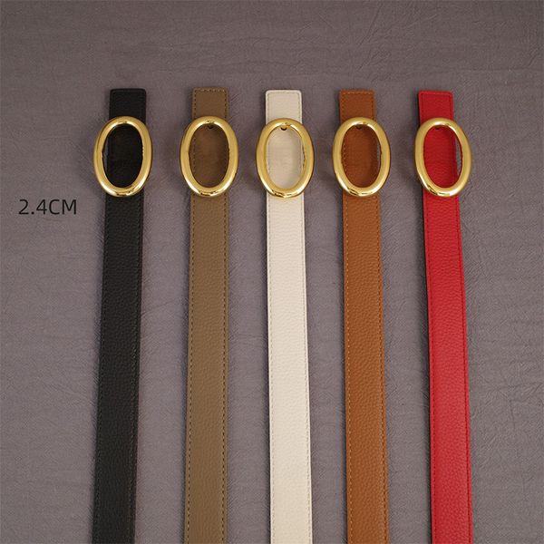 leather belt womens simple designer belts brand girdle mens waistband letter metal ellipse buckle luxury with box weote, Black;brown
leather belt womens simple designer belts brand girdle mens waistband letter metal ellipse buckle luxury with box weote, Black;brown