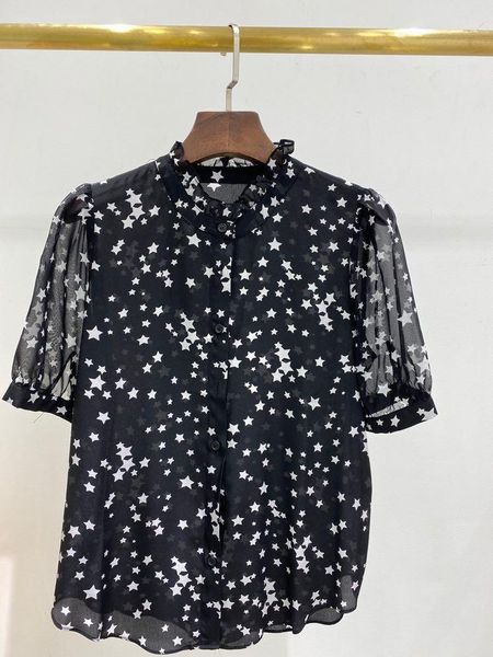 women's blouses & shirts uk0525 fashion 2021 runway luxury european design party style clothing, White
women's blouses & shirts uk0525 fashion 2021 runway luxury european design party style clothing, White