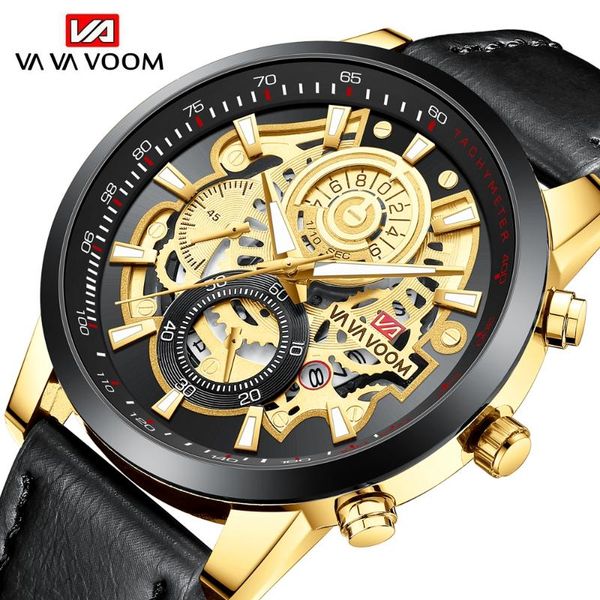 wristwatches vava voom business mans watches quartz watch luxury men's wrist black gold stainless steel case waterproof wristwatch, Slivery;brown
wristwatches vava voom business mans watches quartz watch luxury men's wrist black gold stainless steel case waterproof wristwatch, Slivery;brown