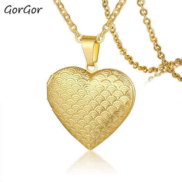 gorgor arrivals fashion stainless steel heart-shaped can be opened pendant necklace for elegant women jewelry gift pn-1190 necklaces, Silver
gorgor arrivals fashion stainless steel heart-shaped can be opened pendant necklace for elegant women jewelry gift pn-1190 necklaces, Silver
