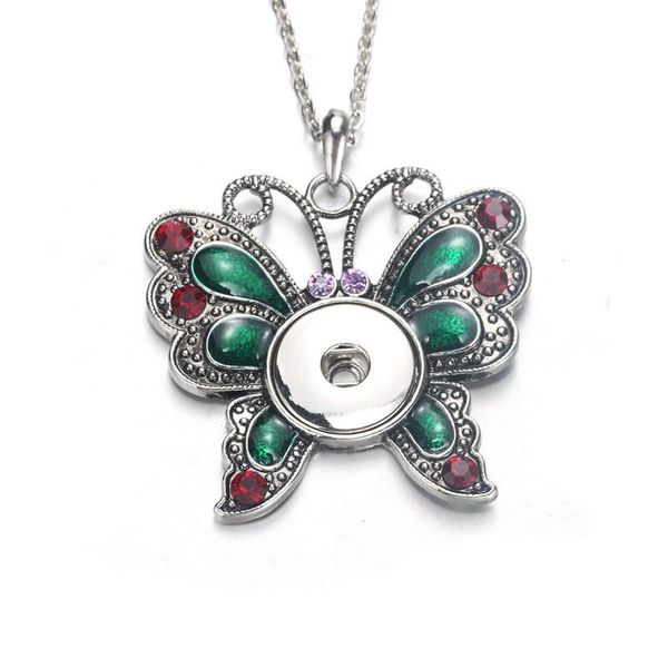 pendant necklaces fashion butterfly necklace rhinestones snap button pearl fit 18mm buttons charm women jewelry, Silver
pendant necklaces fashion butterfly necklace rhinestones snap button pearl fit 18mm buttons charm women jewelry, Silver