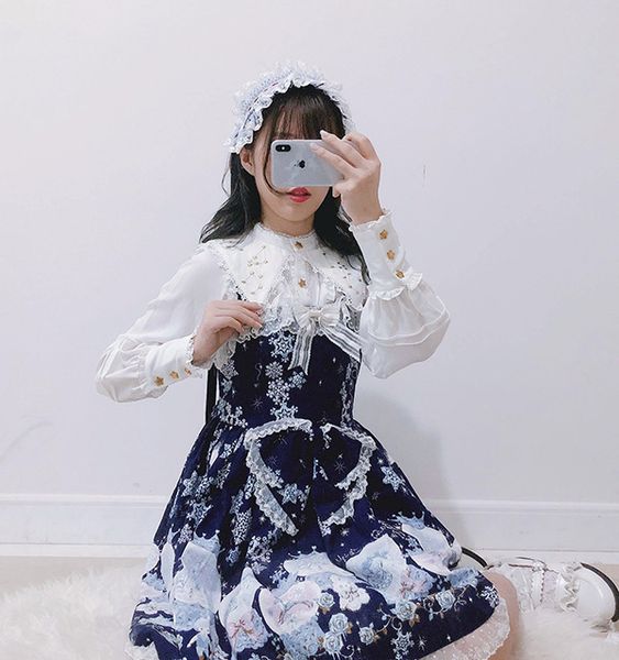 womens vintage victorian blouse lolita long sleeve shirt gold embroidery stand collar slim fit white 4colors a232
womens vintage victorian blouse lolita long sleeve shirt gold embroidery stand collar slim fit white 4colors a232