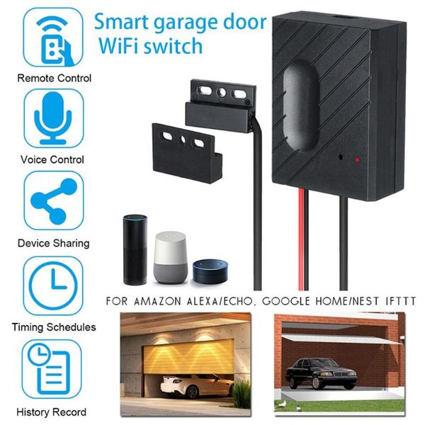 smart home control phone app wireless garage gate door switch remote opener voice controller allows you to set up multiple users
smart home control phone app wireless garage gate door switch remote opener voice controller allows you to set up multiple users
