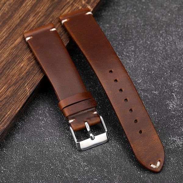 watch bands genuine leather watchband 18mm 19mm 20mm 21mm 22mm handmade cowhide wristband thin section retro strap bracelet, Black;brown
watch bands genuine leather watchband 18mm 19mm 20mm 21mm 22mm handmade cowhide wristband thin section retro strap bracelet, Black;brown